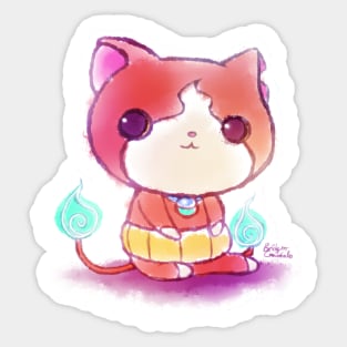 Cute Yo-Kai Watch Jibanyan Sticker